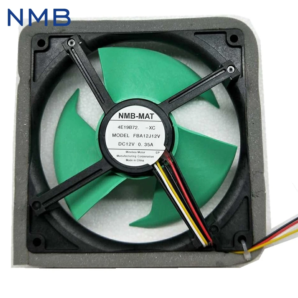 1 шт. вентилятор для холодильника модель FBA12J12V DC 12 V 0.35A|Кулеры/вентиляторы/системы