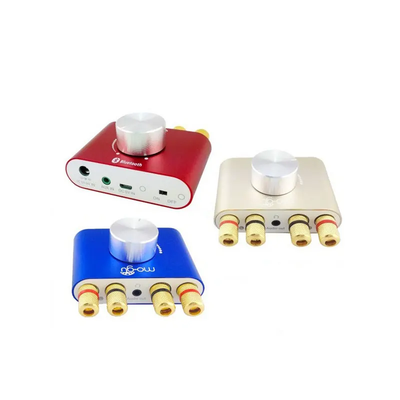 

50W+50W Audio F900 Mini Bluetooth Amplifier Hifi Stereo Power AMP Digital power amplifier With Power Adapter