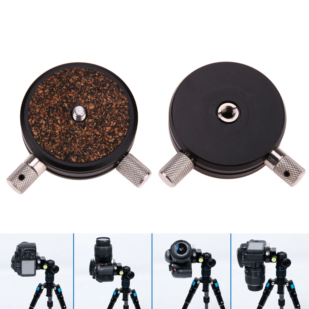 55 мм панорамная головка 1/4 ''камера штативы быстросъемная пластина для DSLR Штатив Моноподы диаметр 360 градусов быстросъемная пластина