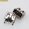 ChengHaoRan тип A плоский угол (180 градусов) гнездо USB PCB разъем, USB разъем usb 2,0 разъем ► Фото 3/5