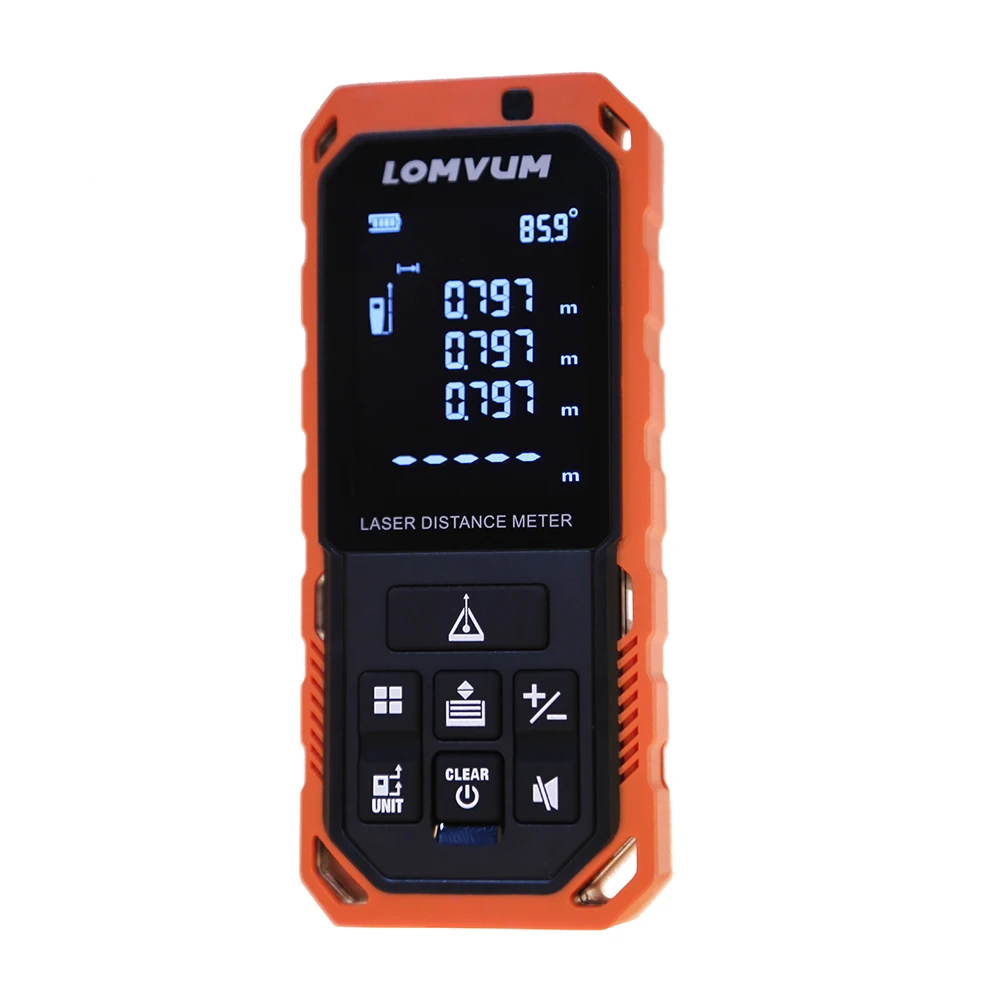 LOMVUM 40M 60m 80m 100m Rangefinders Digital Laser Distance Meter