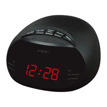 

Gift Decoration European Specification LED Alarm Clock with Radio & Snooze Function