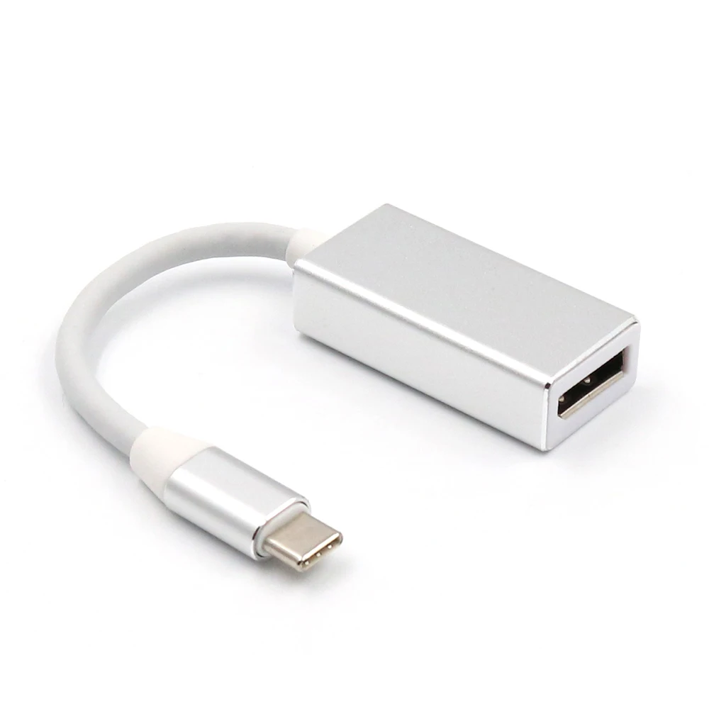 

High Quality USB 3.1 Type C To 4K Mini DP DisplayPort Female Adapter Cable For Macbook