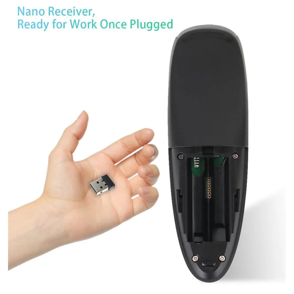 G10 Google Voice пульт дистанционного управления 2 4G Беспроводная воздушная мышь