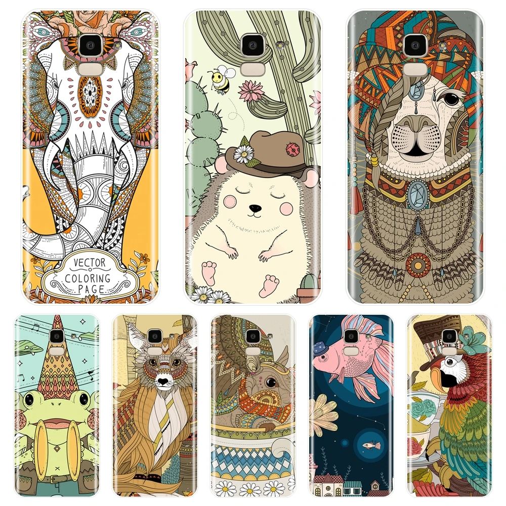 

Back Cover For Samsung Galaxy J4 J6 J8 Plus 2018 J2 J5 J7 Prime Rabbit Silicone Phone Case For Samsung J3 J5 J7 2015 2016 2017
