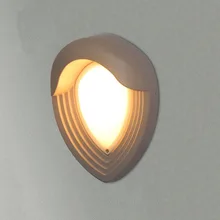 Уличный настенный светильник 6 Вт Светодиодный светильник для крыльца садовый светильник наружный Настенный декор бра алюминиевый настенный светильник AC85-265V