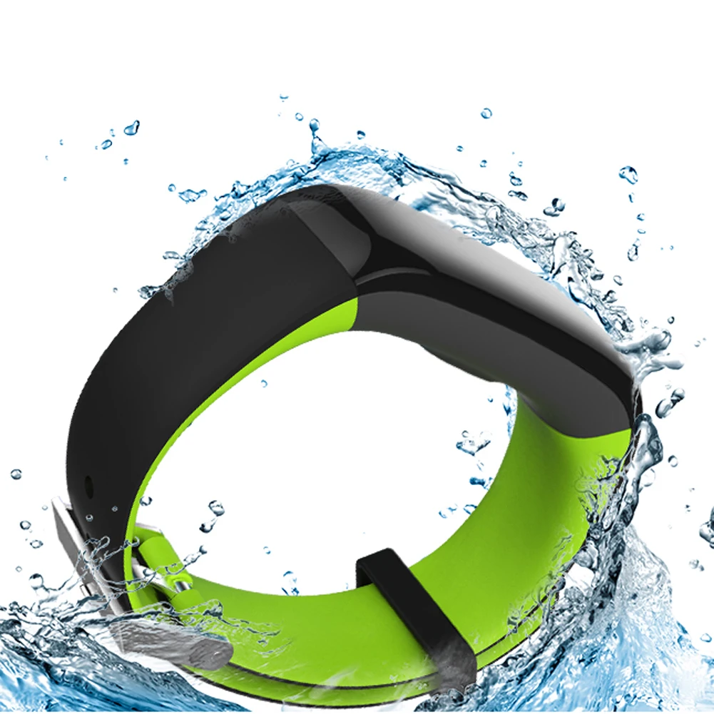 ФОТО P1 Bluetooth Smartband Blood Pressure Monitor Heart Rate Monitor Wristband Waterproof IP67 Smart Bracelet Wearable 0.86