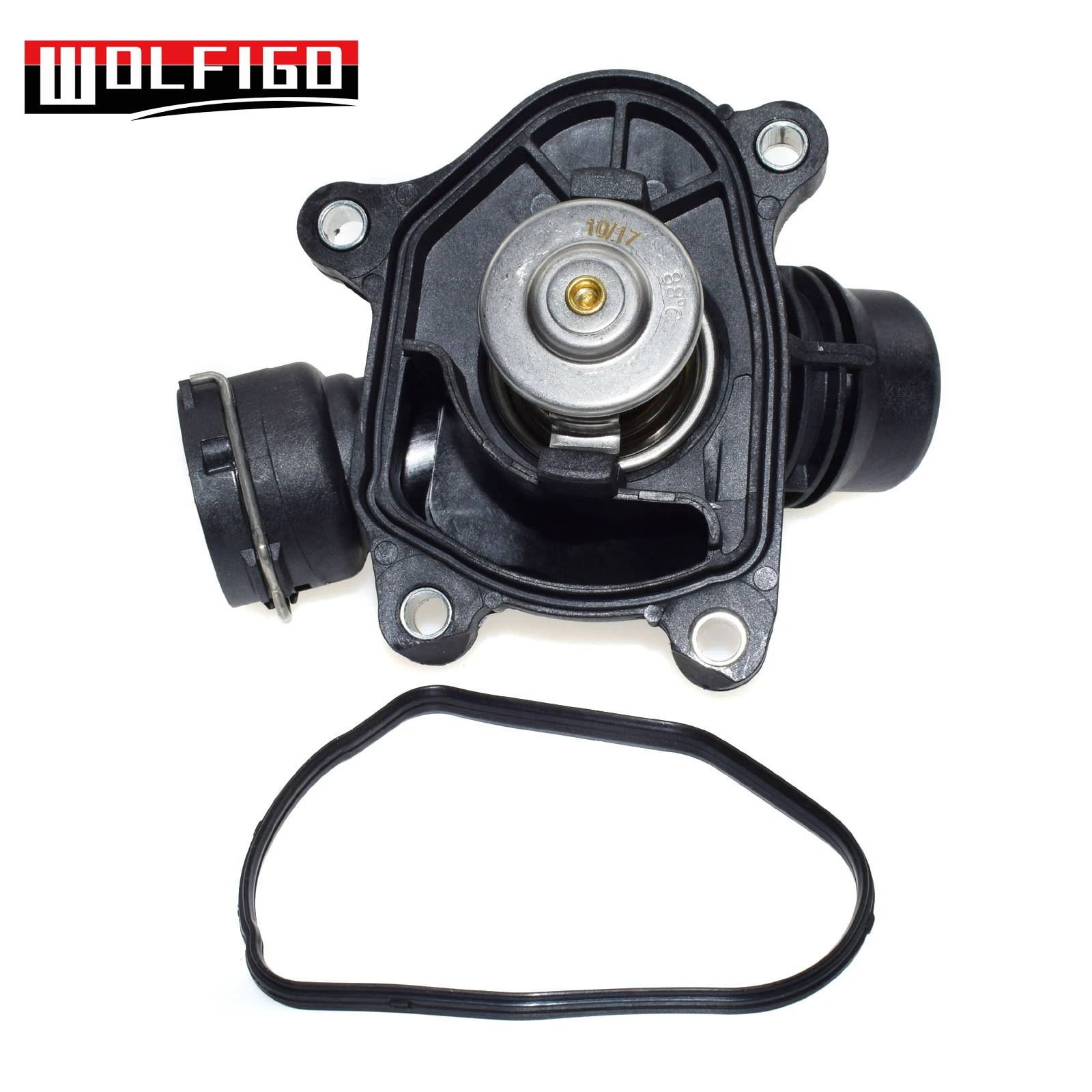 WOLFIGO термостат с корпусом 11 51 7 789 014 для BMW E46 E90 120i 118d 320d 330xd 11517805811 805 811|Термостаты и