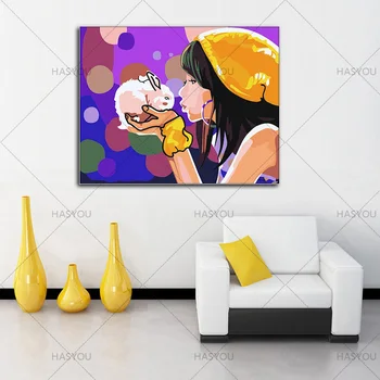 

Lovely perspective of Chinese traditional girl handmade Figure oil painting wholesale prices oil painting on canvas