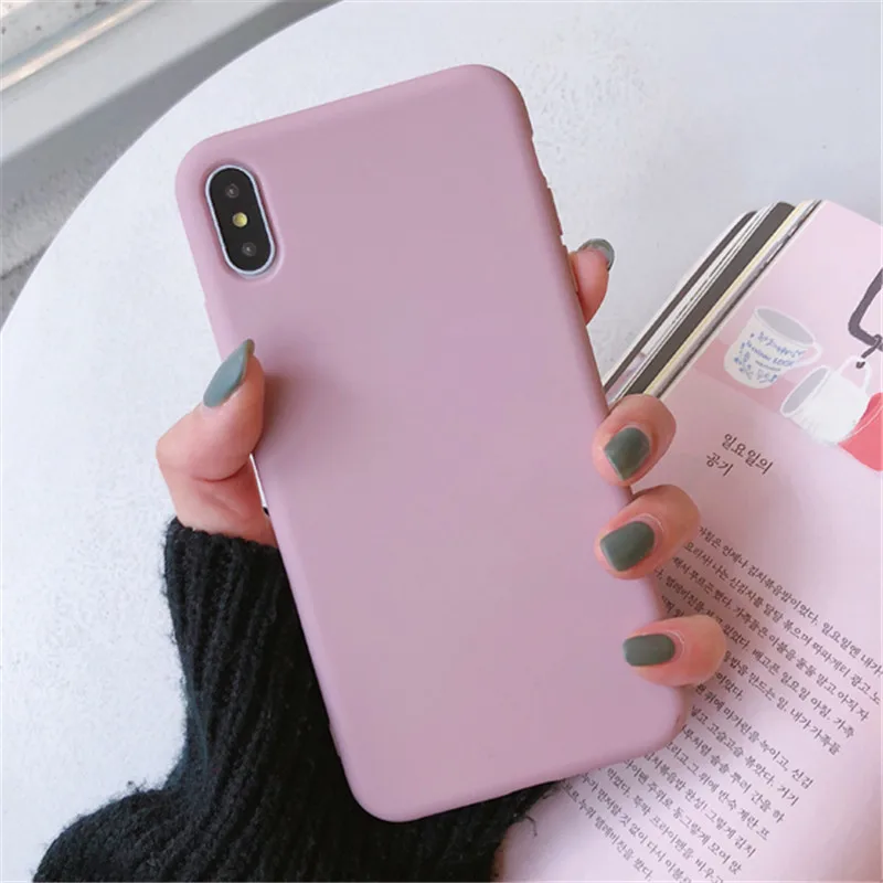 candy color soft silicone phone case for huawei  (43)