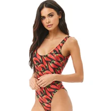 Сексуальный сдельный купальник, женский купальник, 3XL, Badpak Dames, монокини, трикини размера плюс, с принтом, на бретельках, бикини, XL, женский купальник, бикини