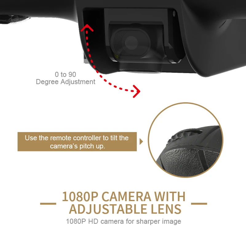 Профессиональный Дрон JJRC X7 с шарнирной камерой 1080P Wi Fi умный двойной 25 минут