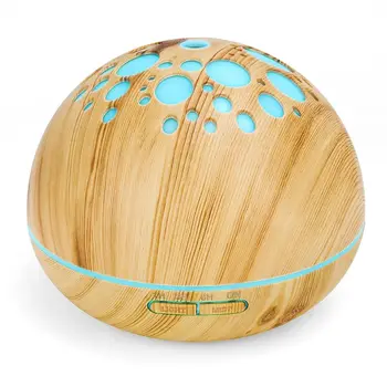 

GX.Diffuser 300ML Aroma Diffuser, Ultrasonic Cool Mist Humidifier Aromatherapy Essential Oil Diffuser with 7 Adjustable LED Ni