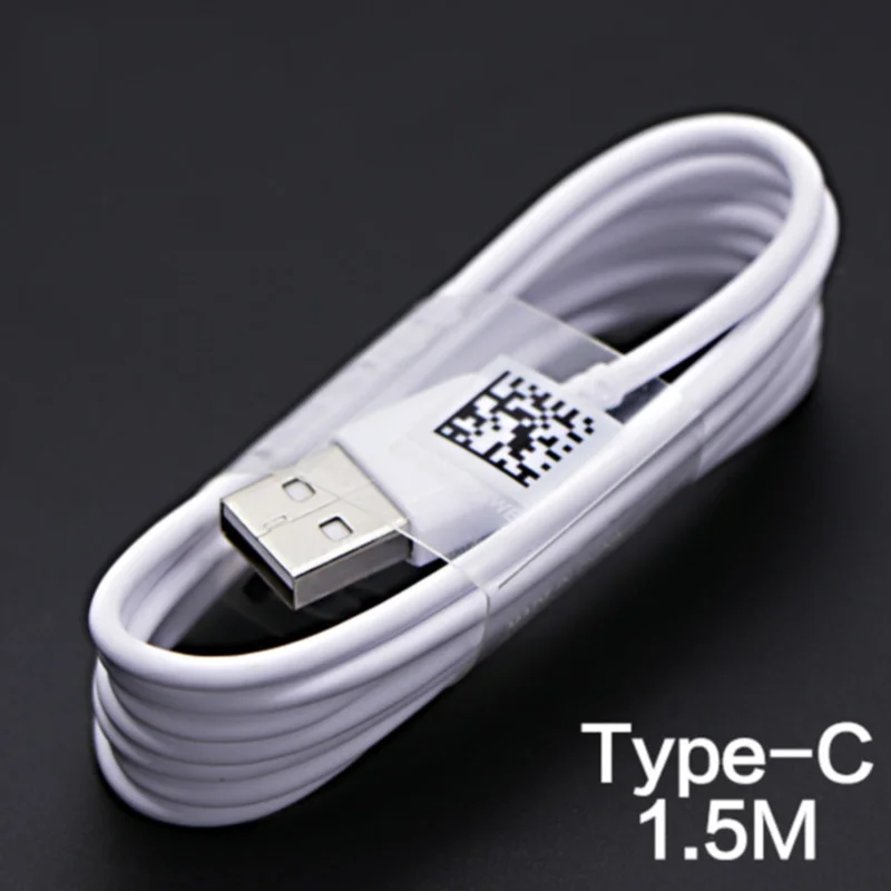 Для Samsung Galaxy S8 Type C кабель Быстрая зарядка USB быстрое зарядное устройство S9Plus Note 8 9