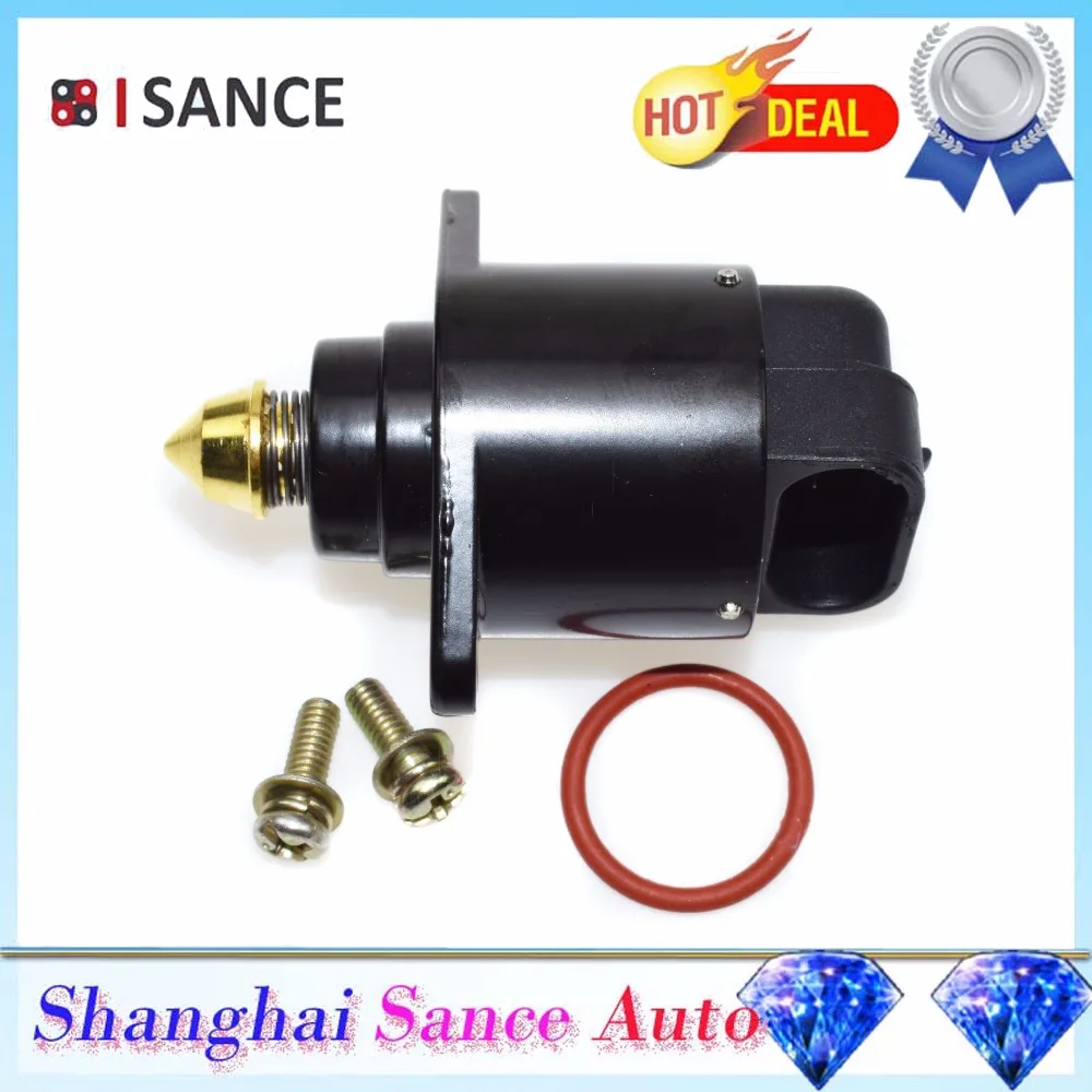

ISANCE Idle Air Control Valve IAC IACV 826548 17108187 For Opel Vauxhall Astra F G Combo Corsa A B Tigra Vectra B Zafira 1992-05