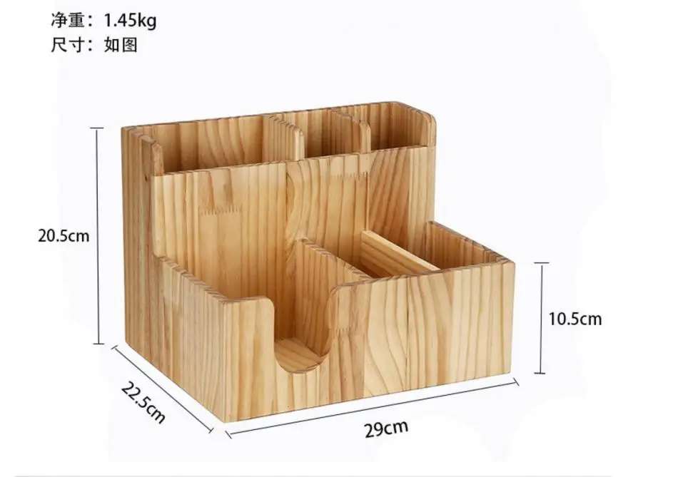 Деревянные салфетки вилка соломы коробка для хранения настольные держатели с бумажным подстаканником для кофе молоко чай магазин Бар использования