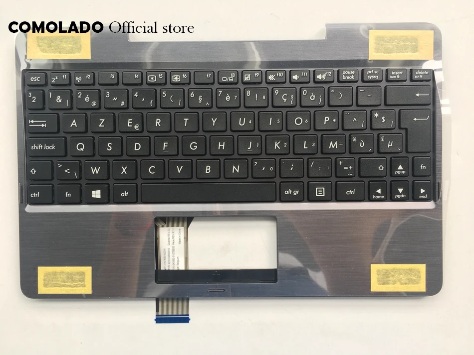

BE Belgium Keyboard for ASUS T100 T100A T100C T100T T100TA T100TAF T100TAL T100TAM T100TAR with Palmrest Upper cover BE Layout