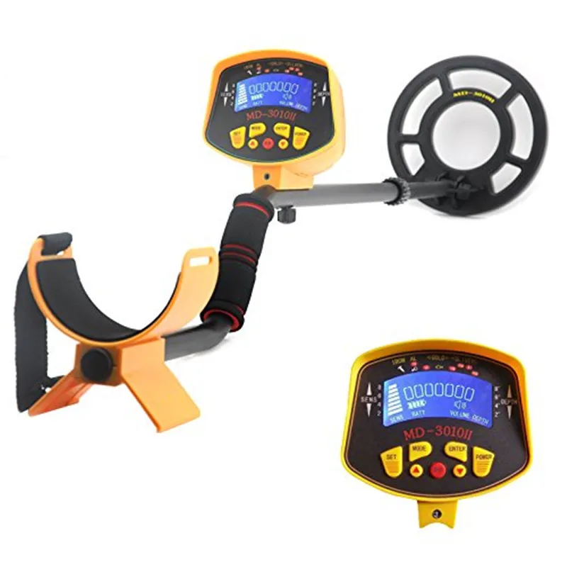 MD-3010II Professional underground Metal Detector Fully Automatic with LCD Display Gold silver Digger Treasure Hunter MD3010II