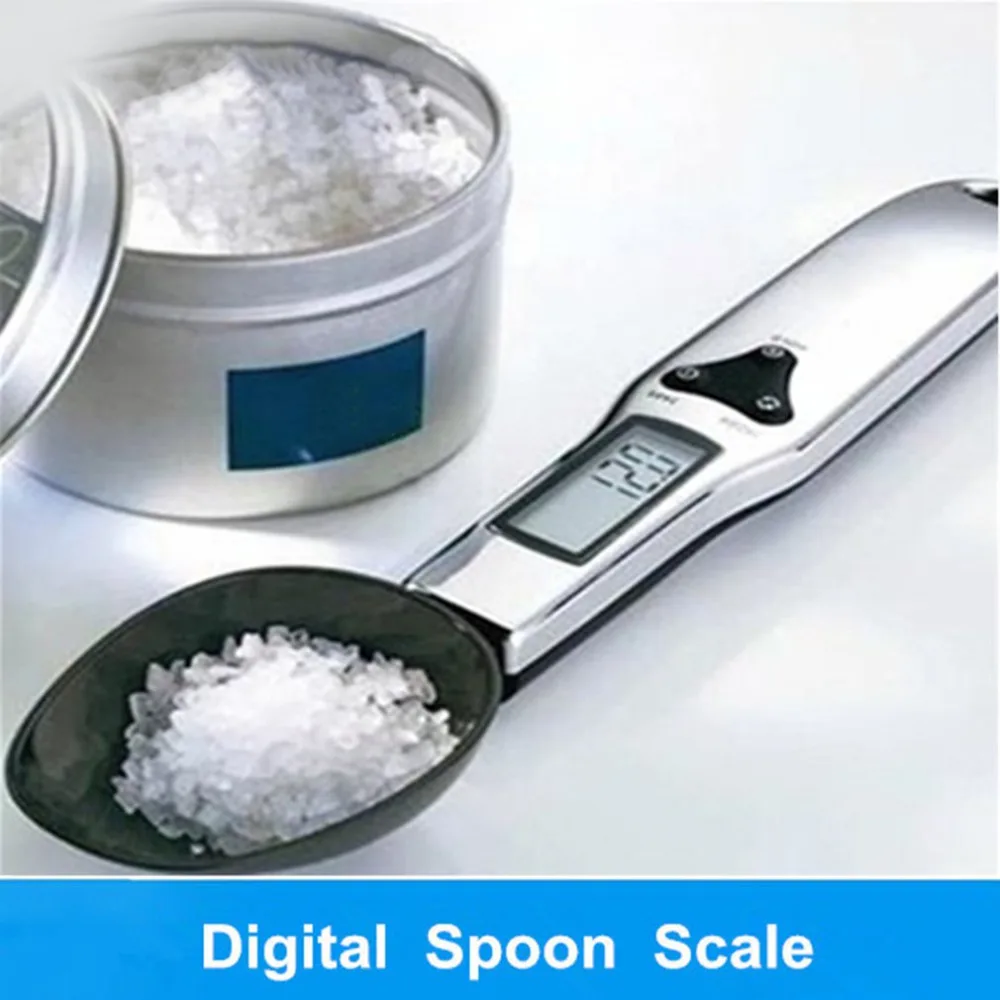 Mini 300g/0.1g LCD Digital Spoon Scale Measuring Gram High Accuracy