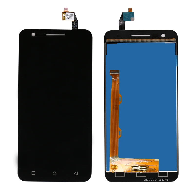 Для lenovo Vibe C2 ЖК-дисплей + кодирующий преобразователь сенсорного экрана в сборе