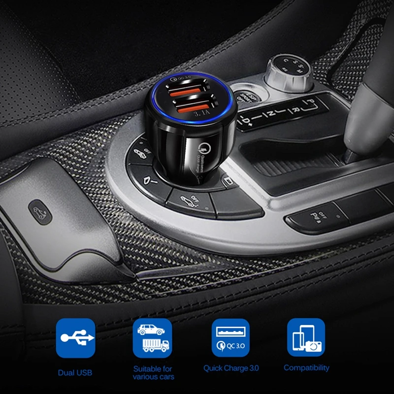 1-Quick-Charge-3-0-Car-Charger-9V-2A-QC3-0-Auto-Fast-Charging-Car-charger-Dual