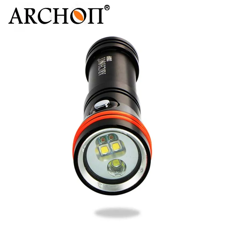 

ARCHON D15VP 100M Diving Flashlight Video Spot Light White Red LED 1300 Lumens 110 / 30 Degree 100M Underwater Flashlight