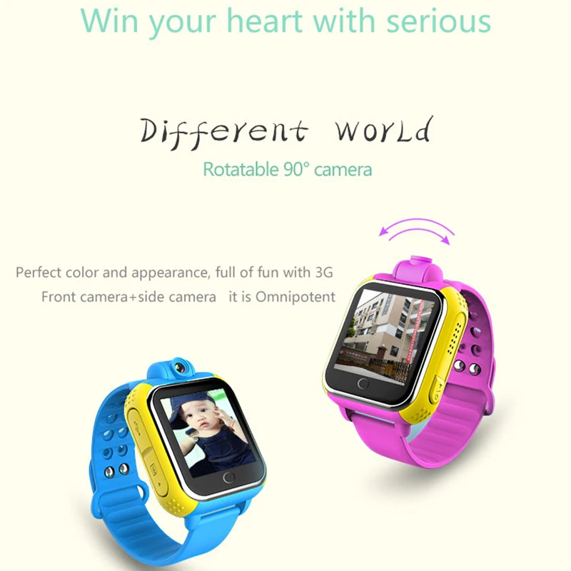 Q730 Smart watch Kids Wristwatch 3G GPRS GPS Locator Tracker Anti-Lost Smartwatch Baby Watch With Camera For IOS Android PK Q90
