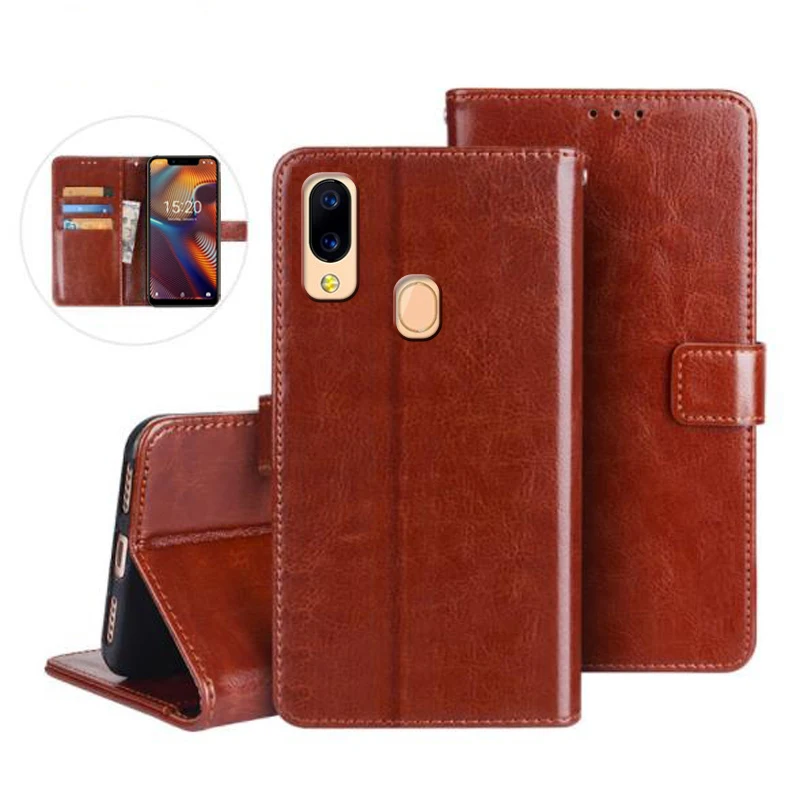 

UMIDIGI A3 Pro Case Protection Stand Style PU Leather Flip Case for UMIDIGI A3 Cover Funda Coque 5.7"