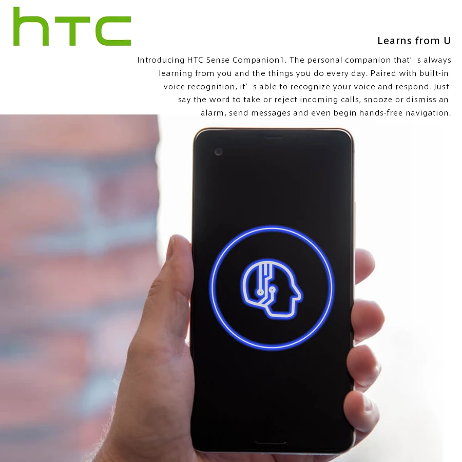 Мобильный телефон htc U Ultra 4G LTE с двумя sim-картами, 4 ГБ, 64 ГБ, четырехъядерный процессор Snapdragon821, 5,7 дюймов, 2560x1440, смартфон DualView Android, версия ЕС