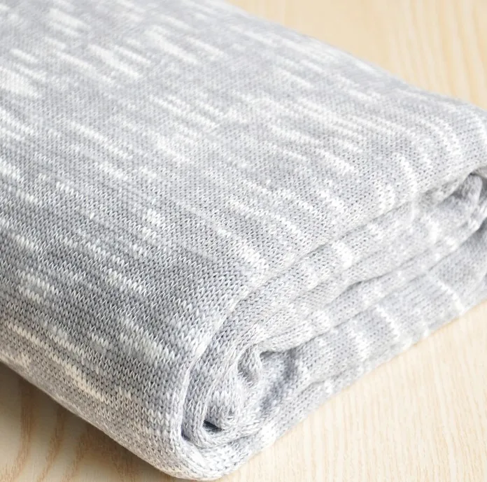 

Free ship weaved stretchy knitted fabric price for 1/2 meter 155cm