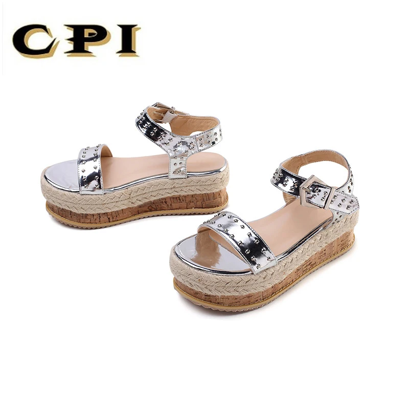 

Shoes Women Platform Sandals Summer zapatos de mujer Fashion Brand sandalias mujer Wedges chaussures femme Ladies footware YJ-34