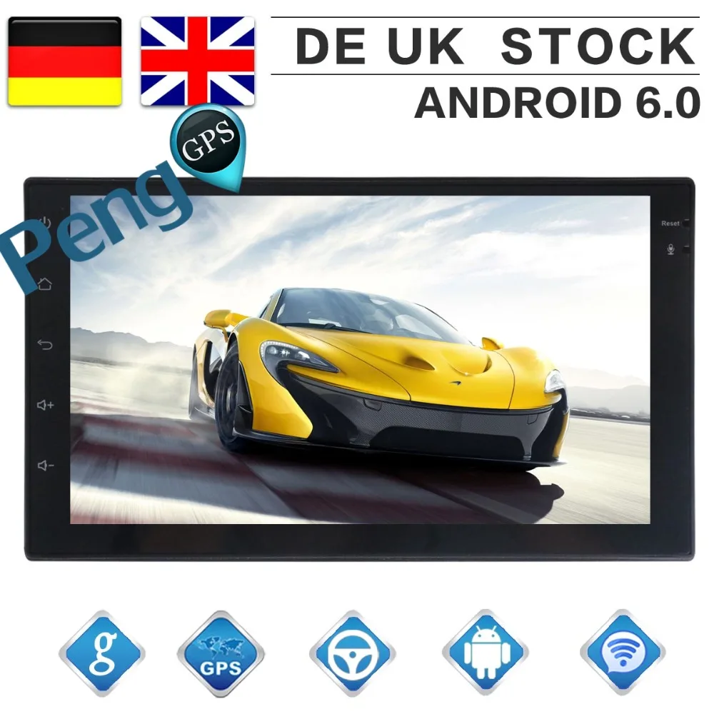 

Car DVD GPS android 6.0 Player 2 din radio Universal GPS Navigation 178mm*100/102mm For Nissan Toyota Volkswagen Mazda Honda Kia