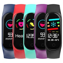 M3s цветной экран умный фитнес-трекер шагомер работает калорий цифровой Браслет фитнес-часы Спортивная одежда для видов спорта на открытом воздухе