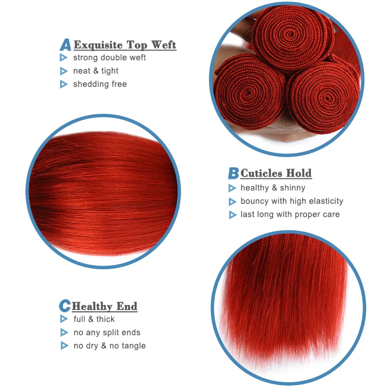 Remyblue Red Human Hair Weave Bundles 99J Burgundy Malaysian Straight Hair 3 Bundle Deals Thick Remy Hair Extension No Shedding Remyblue Red Human Hair Weave Bundles 99J Burgundy Malaysian Straight Hair 3 Bundle Deals Thick Remy Hair Extension No Shedding