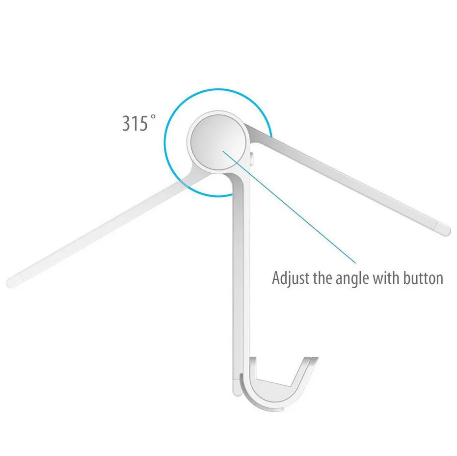 Подставка для планшета Регулируемая многоугольная Мини Портативная Алюминиевая Подставка для планшета для телефона ipad samsung