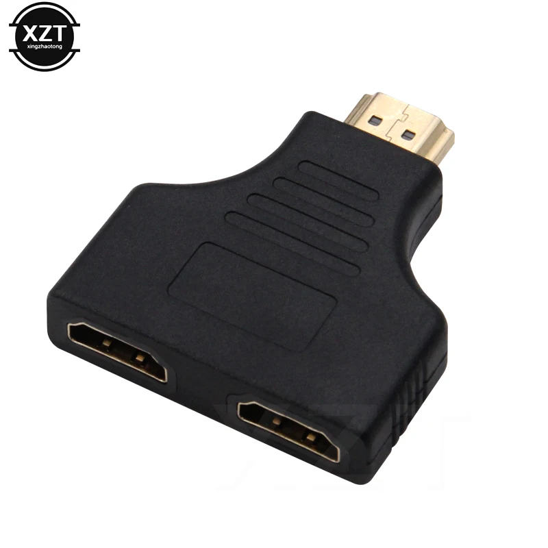 1080P 1 4 HDMI Порты и разъёмы Мужской до 2 Женский в кабель переключатель разветвитель