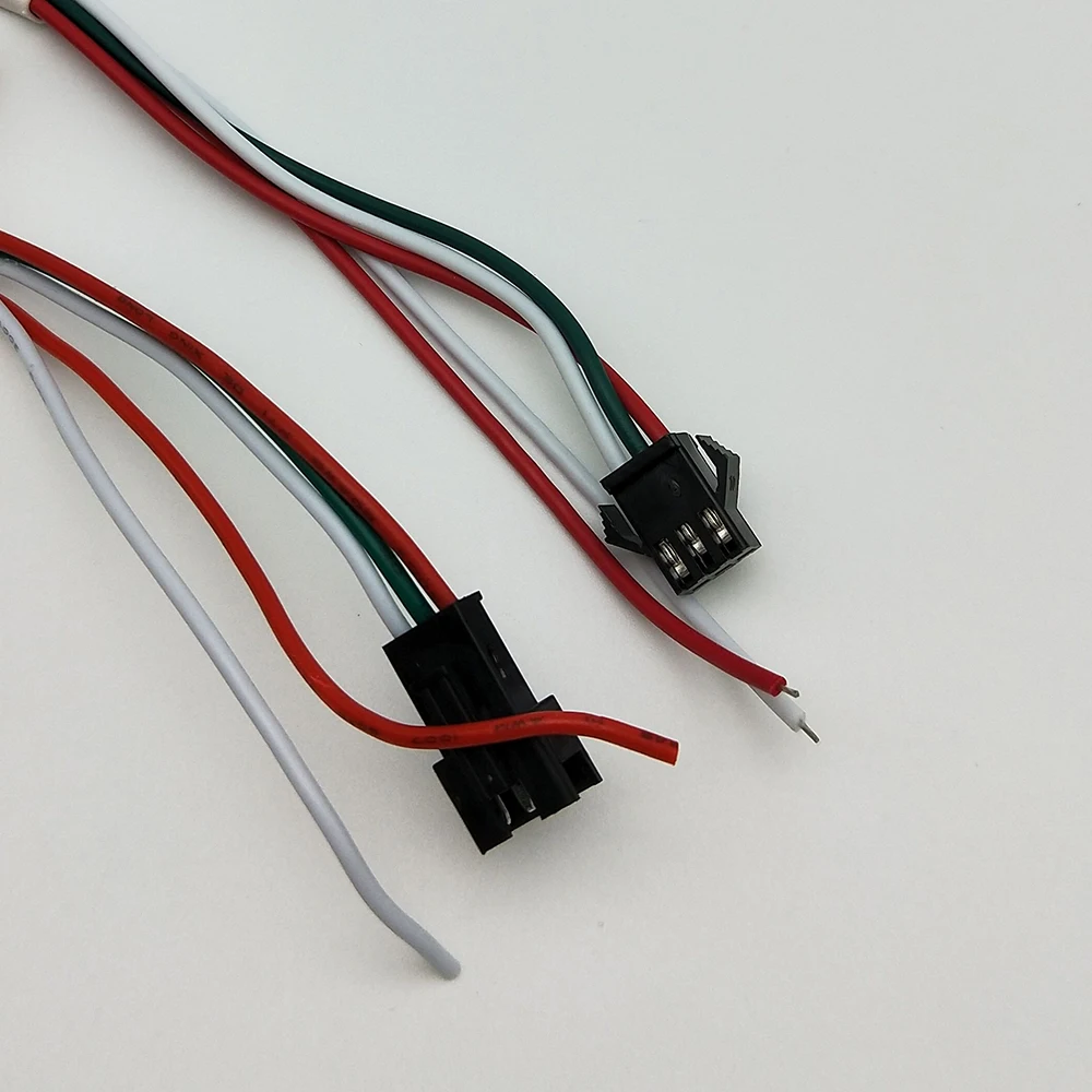 DC12V WS2811 светодиодные полосы 5 м 30/60 светодиодов/m IP30/67 IC/метр белый Черный PCB 2811