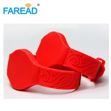 X100pcs UHF Чужеродных H3 браслет Adjustabel RFID браслет с заблокирован