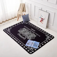 Ковер, домашний Текстиль для дома и сада ковры для спальни коврики для прихожей tapis chambre adulte меховой ковер tappeti современный черный напольный коврик