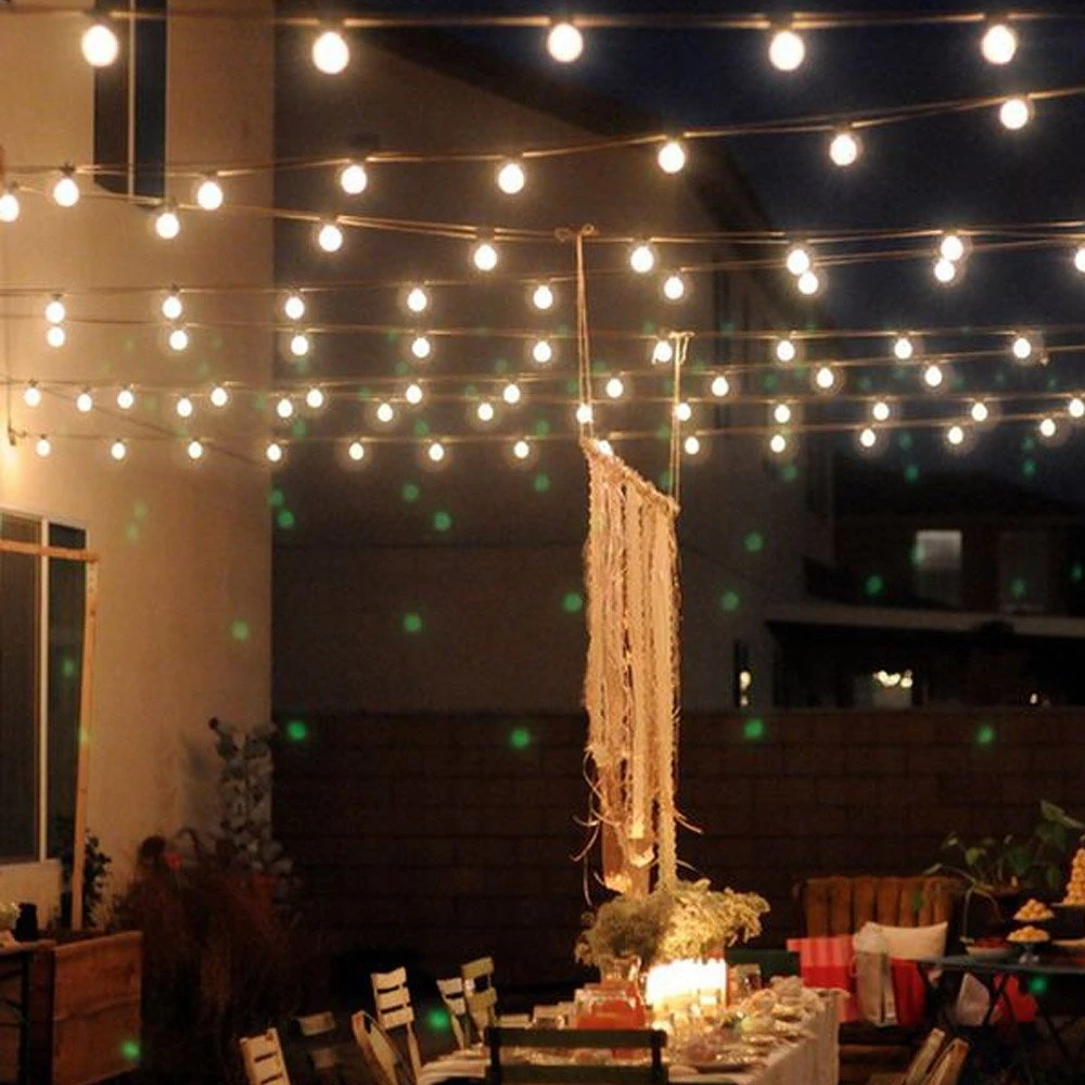 10m 50led Solar Powered Bulbs Led String Lights For Outdoor Lighting Courtyard Street Garden Led Fairy Lights Christmas Garland Solar Lamps Aliexpress