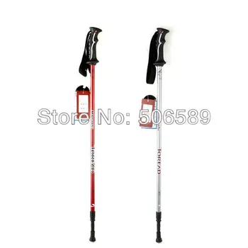 

free shipping walking stick camping sticks 78-135cm EE1413 size adjustable