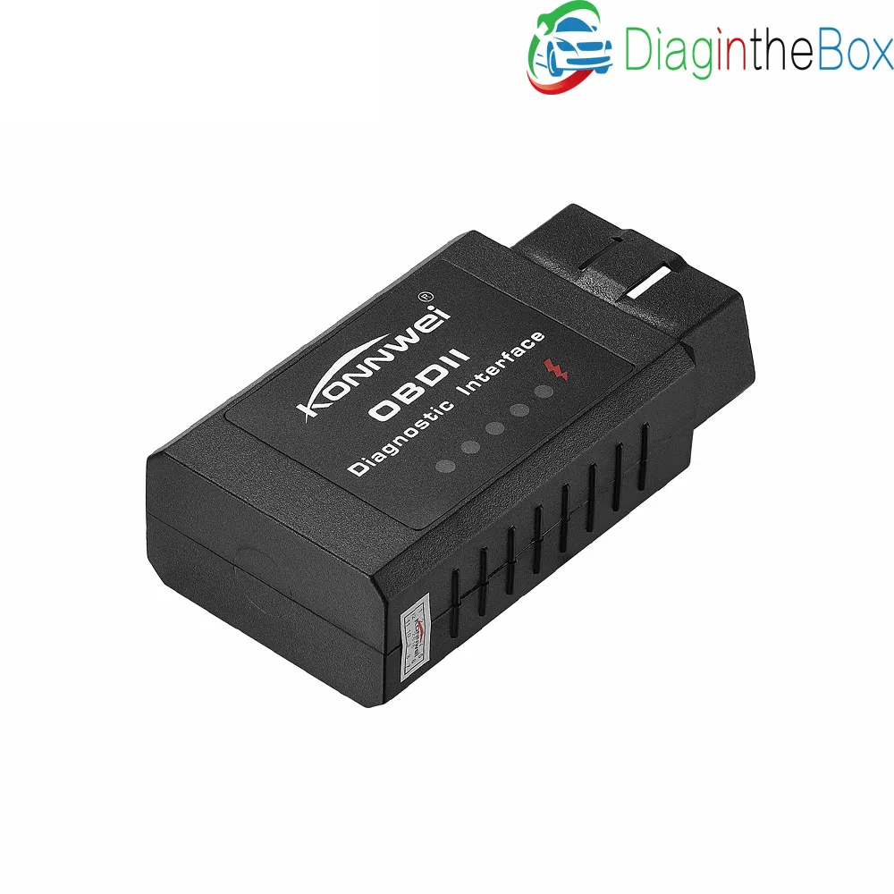 Универсальный OBD2 KONNWEI KW910 Bluetooth ELM327 V 1 5 сканер для Android АВТО OBDII средство