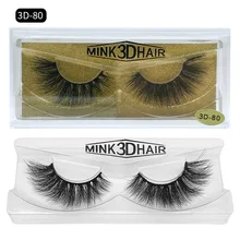 Природный Толстая сочные 3D норки ресницы накладные ресницы наращивания ресниц lash бигуди Красота ресниц 1 пара