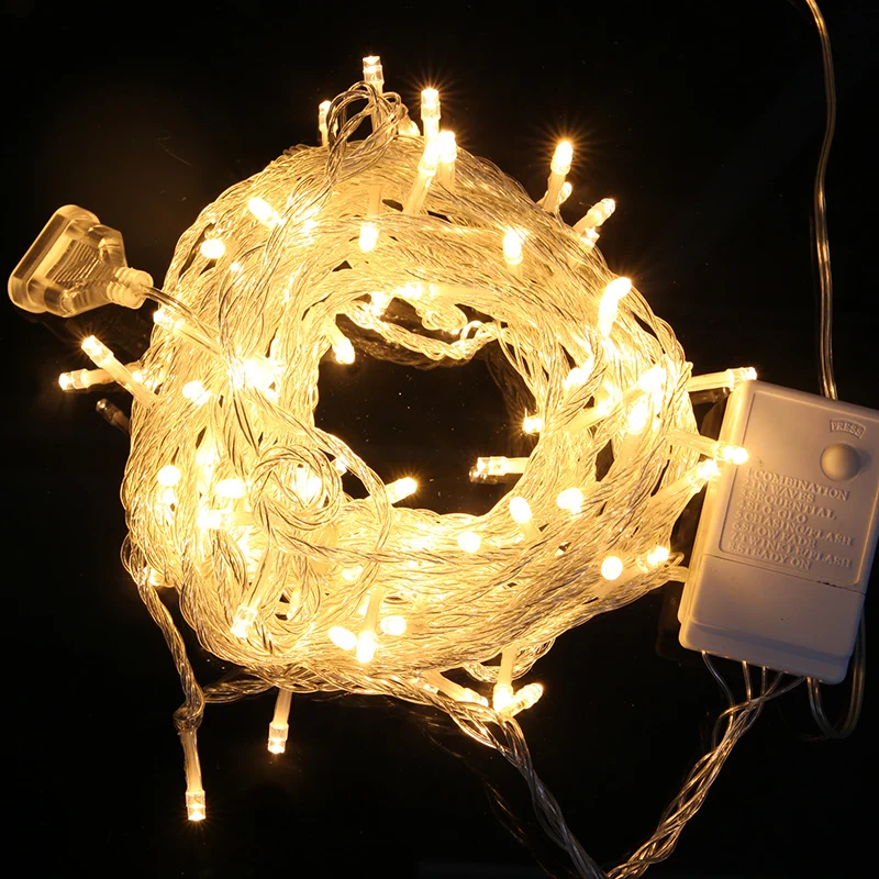 Waterproof Outdoor Festival Lights String Flash Lamps All Lights String Flash Lamps
