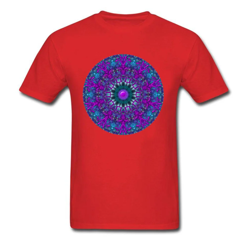 MANDALA DESIGN T SHIRT 224_red