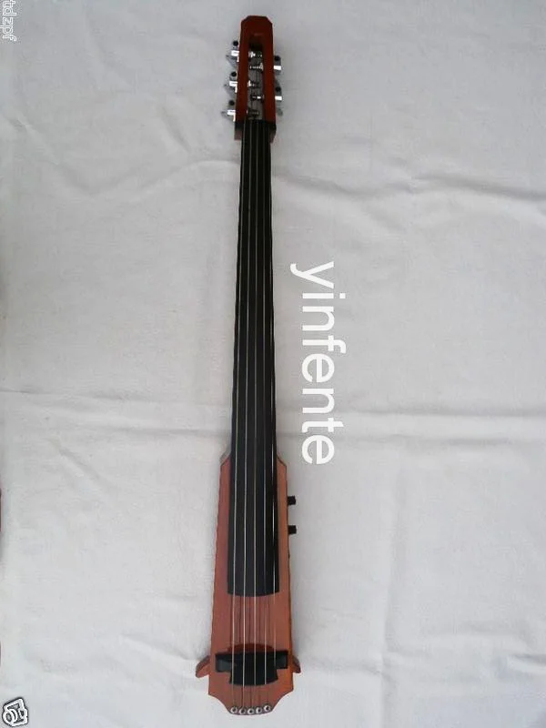 

5 string 4/4 New Electric Cello Silent Powerful Sound Ebony Part Top Grade