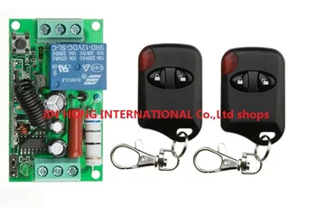 

New 220V 1channel latching relay With learnng button 315/433mhz wireless remote switch control 220v automation for doors