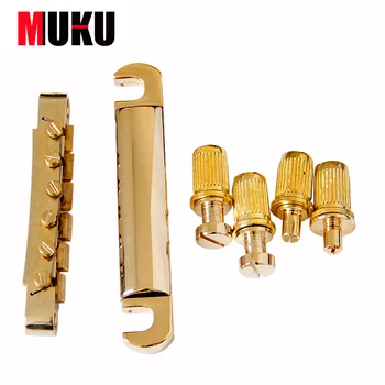 

Guitar Parts & Accessories Tunomatic Guitar Bridge Stopbar Set for Guitar I80,Free shipping Wholesale