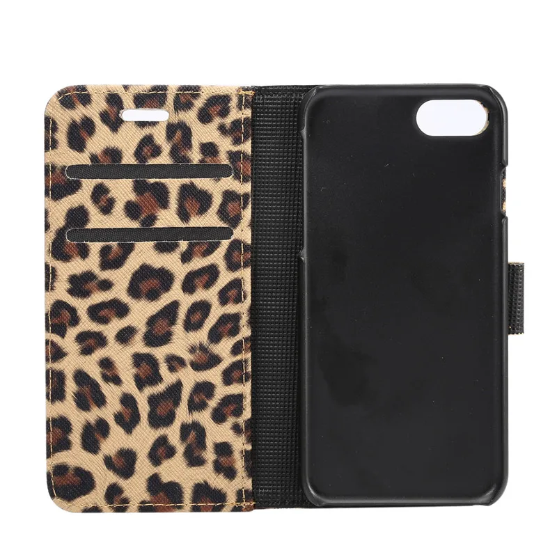 leather phone cases Filp Leather Case For iPhone 11 Pro Max Leopard Wallet Credit Card Slots Case for iPhone X XS Max 8 Plus 7 6s Plus 5 5S SE Case otterbox commuter