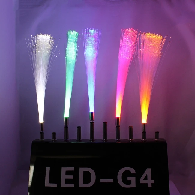 

Led G4 Fiber Optical Light 12V DC Indoor Decorative Lighting New Year Bulb Lamp Green, Red, Blue, Warm White, White, Yellow